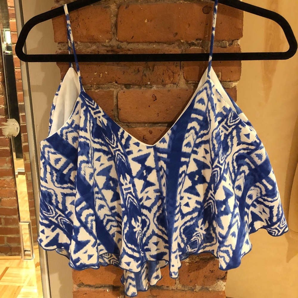 Aztec Crop Top